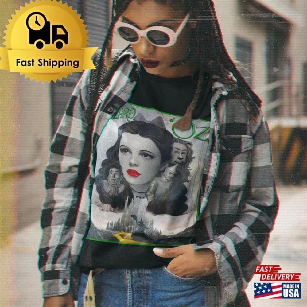 The Wizard Of Oz T-Shirt Movie Poster Classic Shirt Unisex